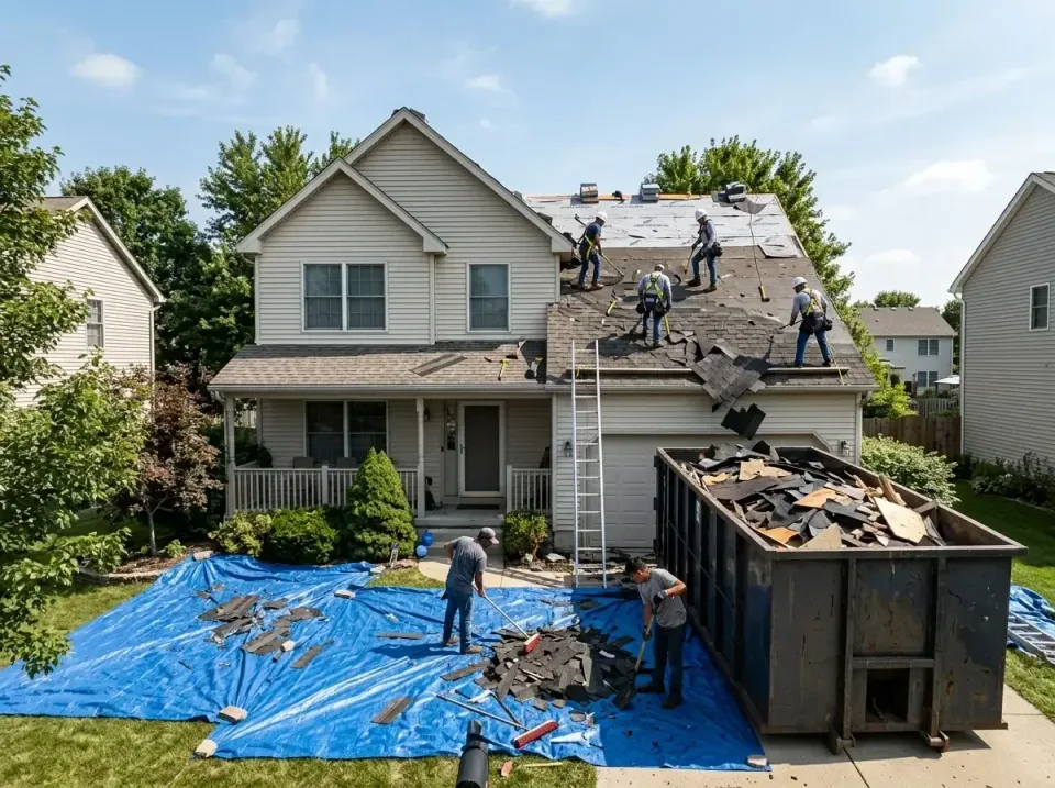 roof-replacement-debris-remova-004 — frequently asked questions, Cheapest Dumpster Rentals in Valley Springs, CA